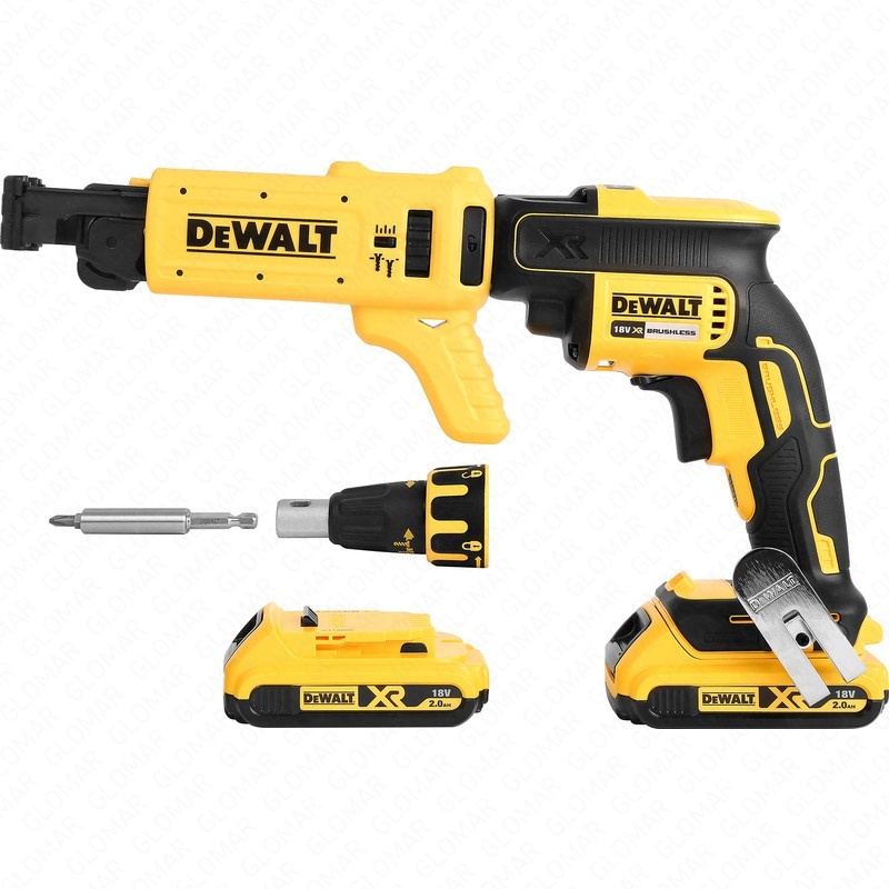 DeWalt DCF620D2K-GB 18V XR Cordless Collated Drywall Screwdriver 2 x 2.0Ah