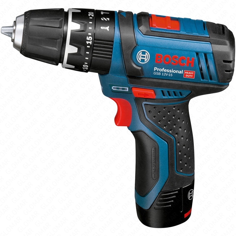 Bosch Professional GSB 12V-15 Cordless Combi Impact Drill Driver | 0 601 9B6 901