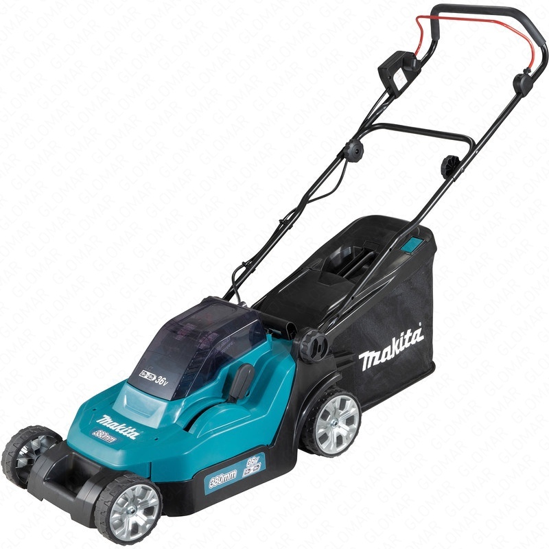 Makita 36V (2x18V) 38cm Cordless Lawnmower 2 x 5.0Ah