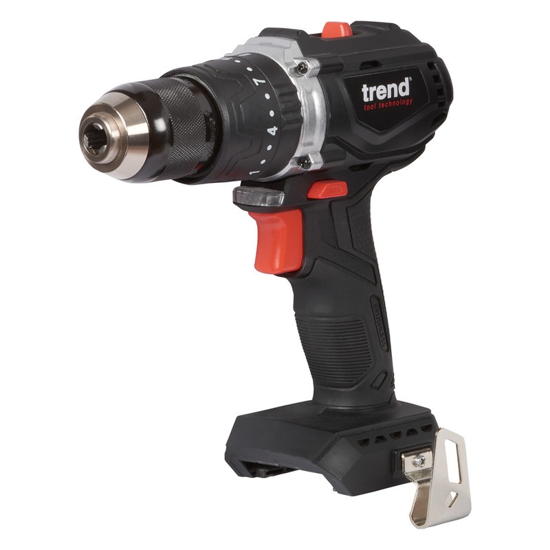 Trend T18S/CDB 18V Cordless Brushless Combi Drill Body Only