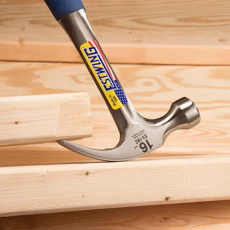 Estwing Vinyl Grip Curved Claw Hammer 16oz