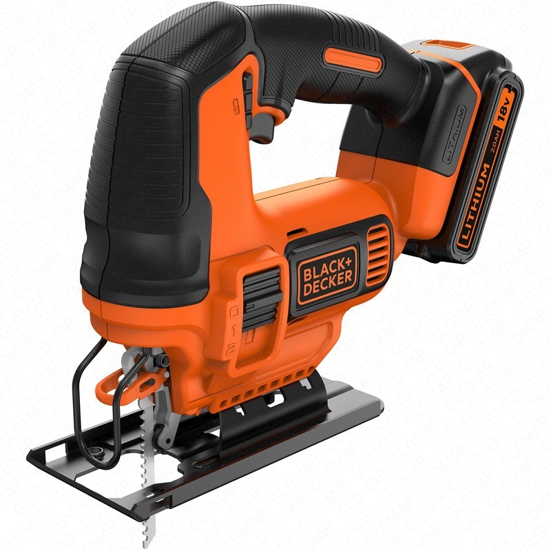 Black & Decker 18V Jigsaw 1 x 1.5Ah With Charger and Case