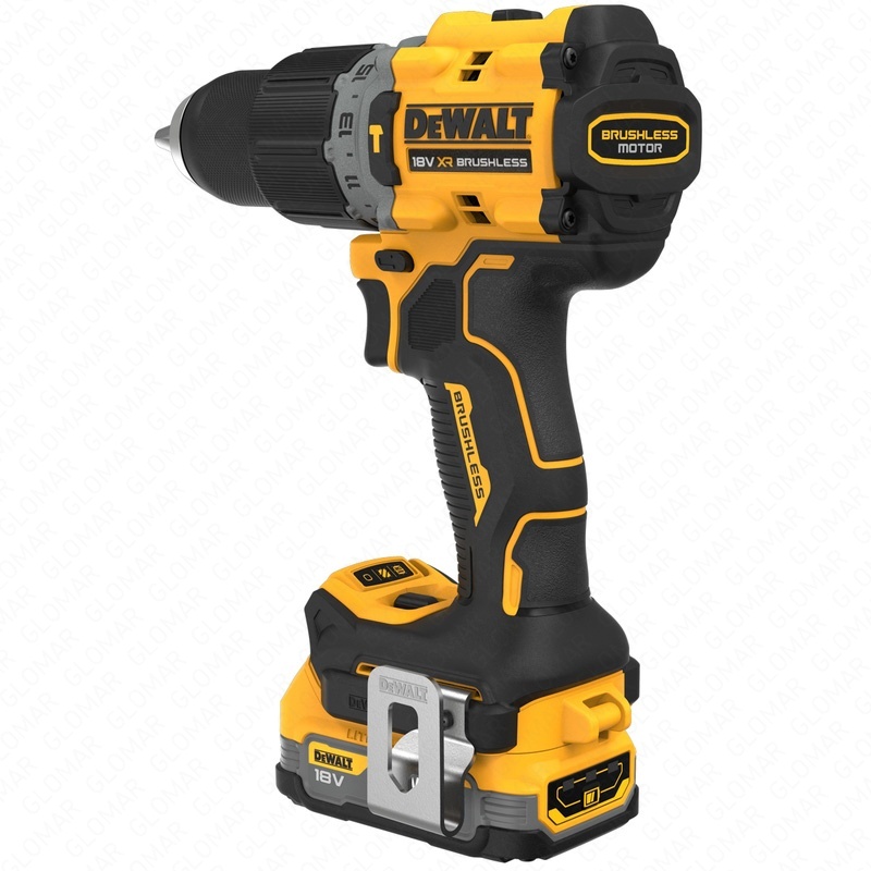 DeWalt Powerstack 18V XR Brushless Combi Drill Kit 2 x Batteries
