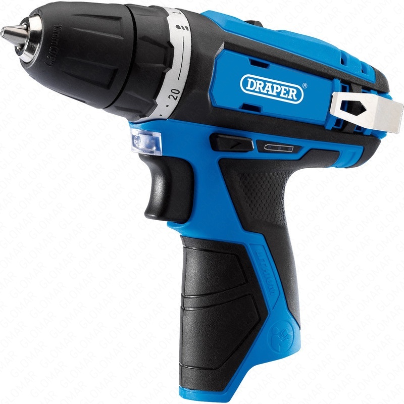 Draper 12V Cordless Drill Driver Body Only