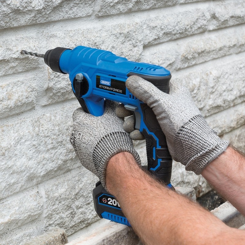 Draper Storm Force 20V SDS+ Rotary Hammer Drill Body Only