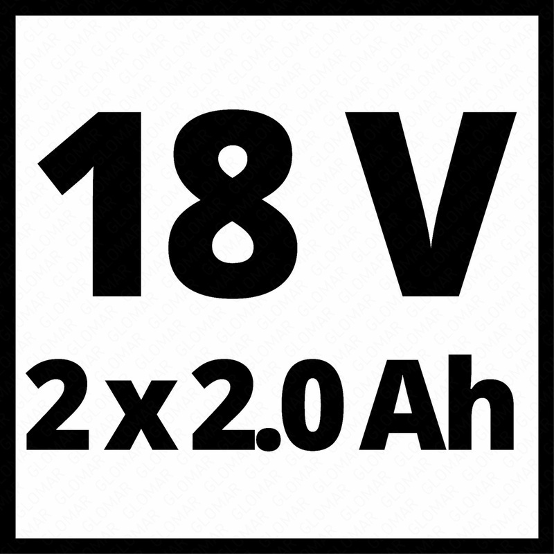 Einhell PXC 18V Brushless Drill & Impact Driver 2 Piece Kit 2 x 2.0Ah