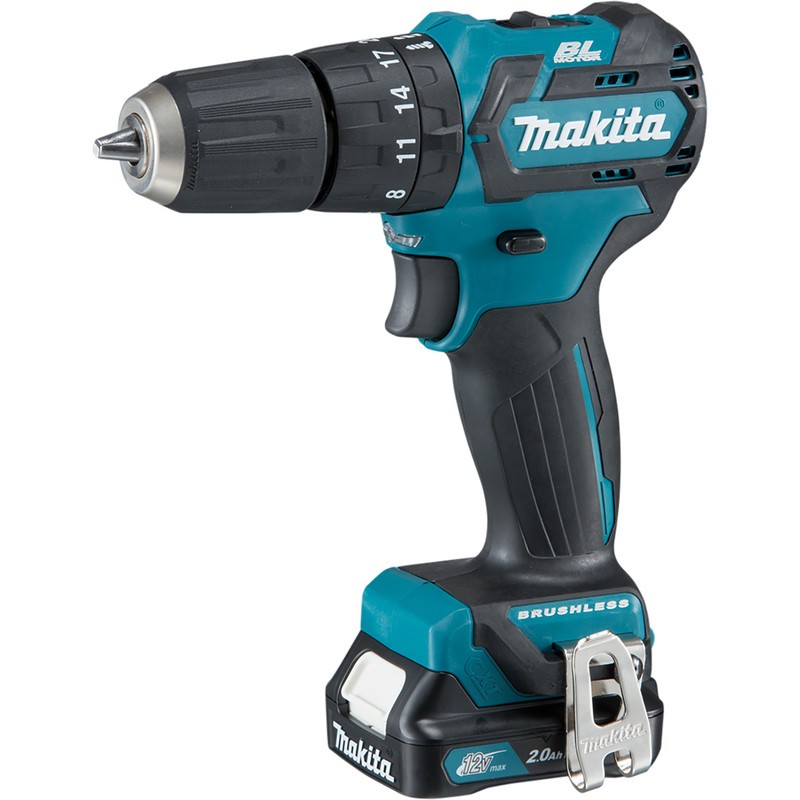 Makita CXT 12V Max Brushless Combi Drill 2 x 2.0Ah