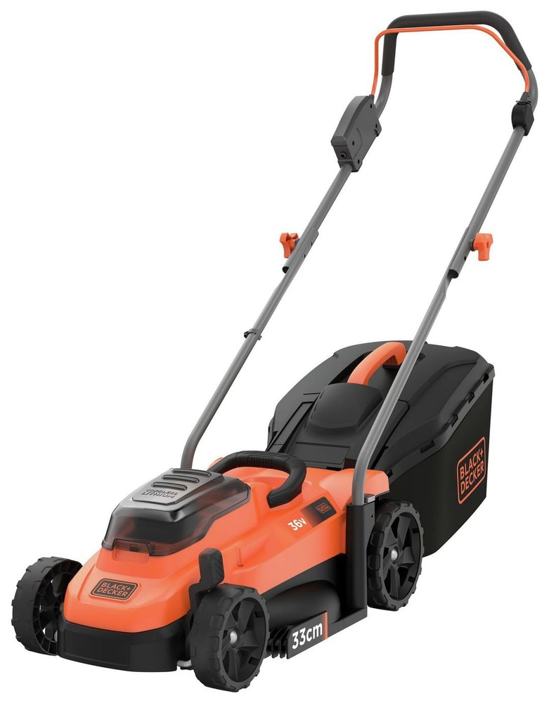 Black and Decker 33cm Cordless Rotary Lawnmower - 36V337/7819