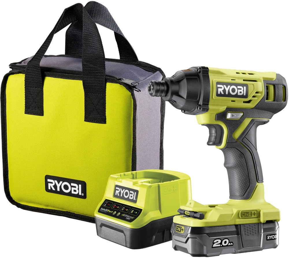 Ryobi 18V ONE+ Impact DRiver Starter Kit (1x 2.0Ah)