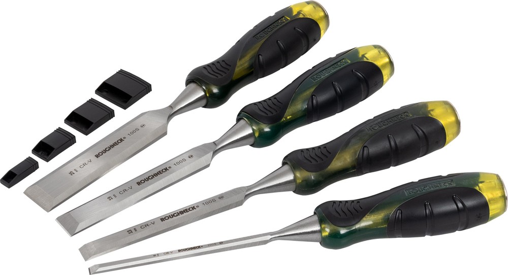Roughneck Pro 100 Wood Chisel Set 4 pieces