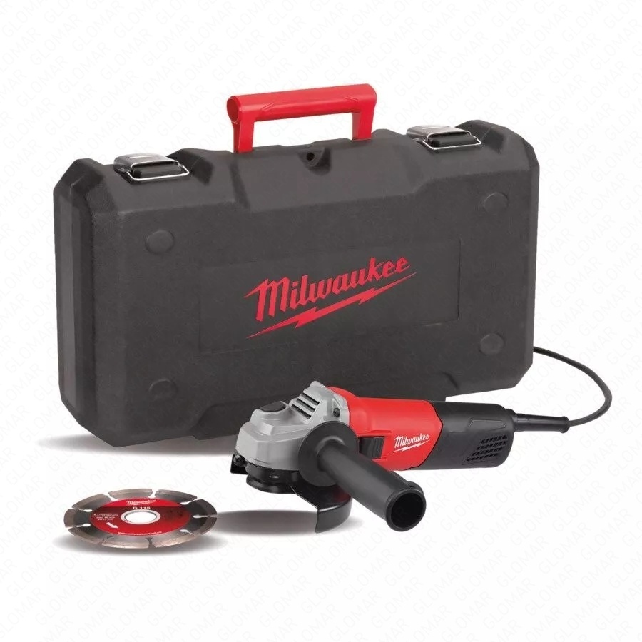 Milwaukee AG800-1 15E D-SET 240V 115mm Angle Grinder 800W Case & 115x22.3mm Disc