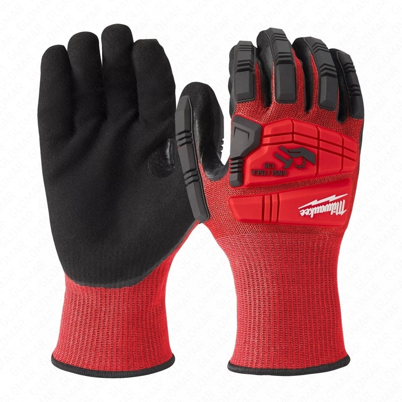 Milwaukee 4932478127 Impact Cut Level 3 Gloves Red 8M