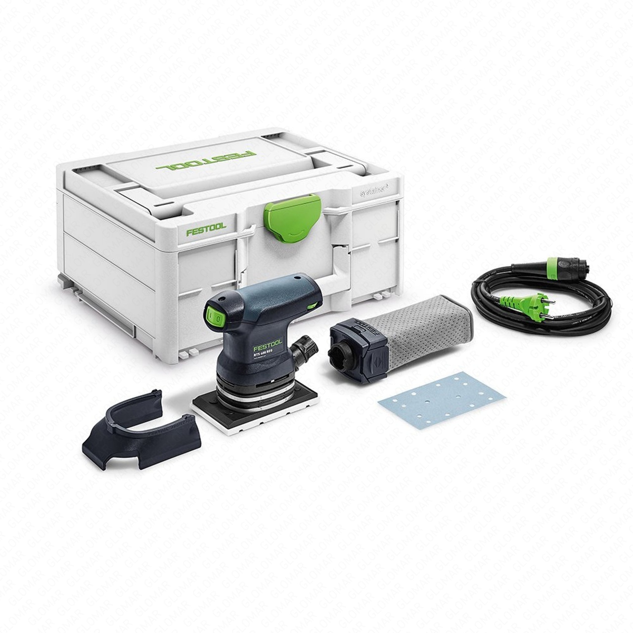 Festool RUTSCHER RTS 400 REQ-Plus Electric Orbital Sander with Case - 240V