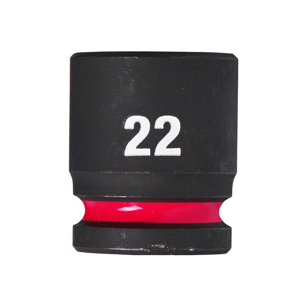 Milwaukee 22mm 1/2 inch Sq. SHOCKWAVE Impact Standard Socket
