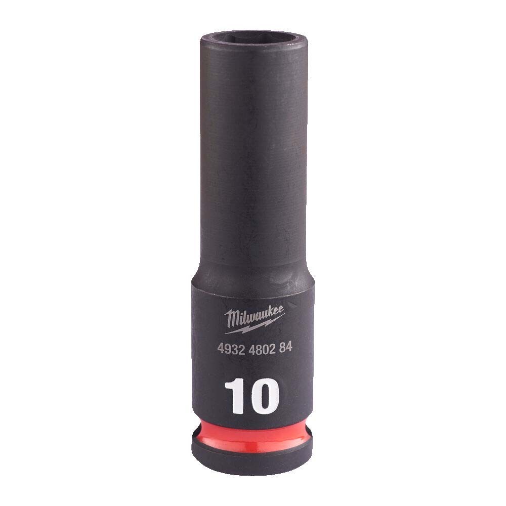 Milwaukee 10mm 3/8 inch Sq. SHOCKWAVE Impact Deep Socket