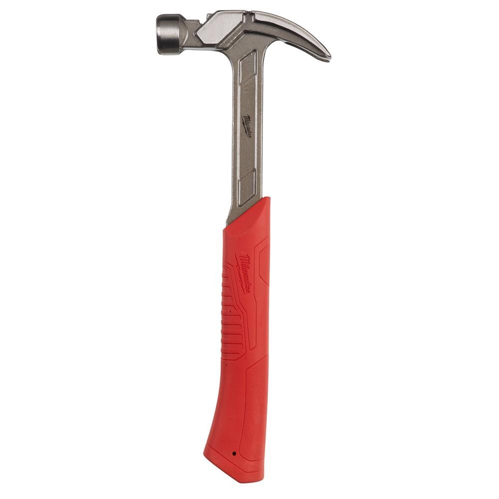 Milwaukee Shockshield Grip 16oz / 450g Steel Curved Claw Hammer | 4932478655
