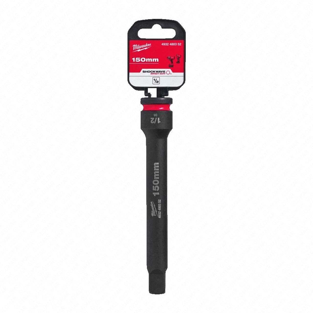 Milwaukee 150mm 12 Sq. SHOCKWAVE Socket Extension