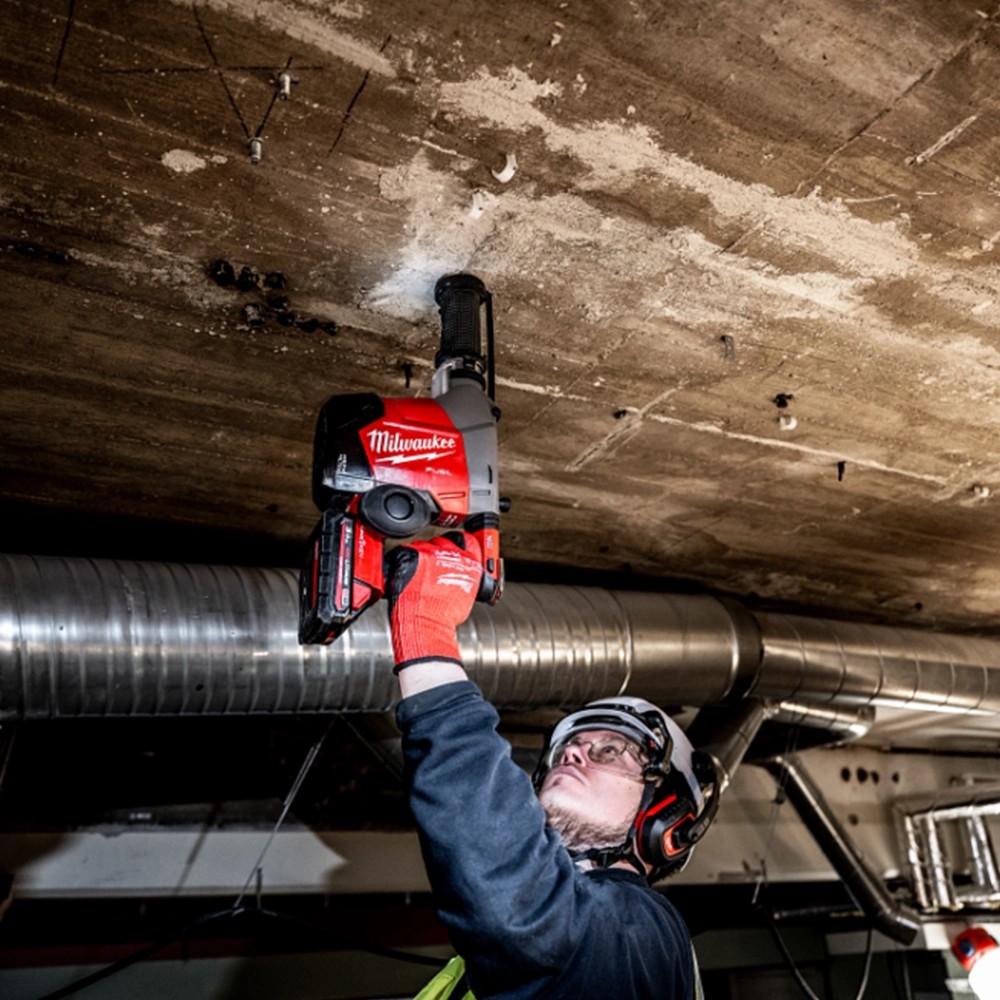 Milwaukee M18 FHAFOH16-0X 18V FUEL Brushless 16mm Overhead SDS Drill with Built In Dust Extraction - Body  Case