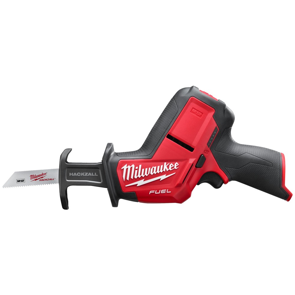 Milwaukee M12CHZ 12V Cordless FUEL HackZall Reciprocating Saw With 1 x 6.0Ah Battery  Charger