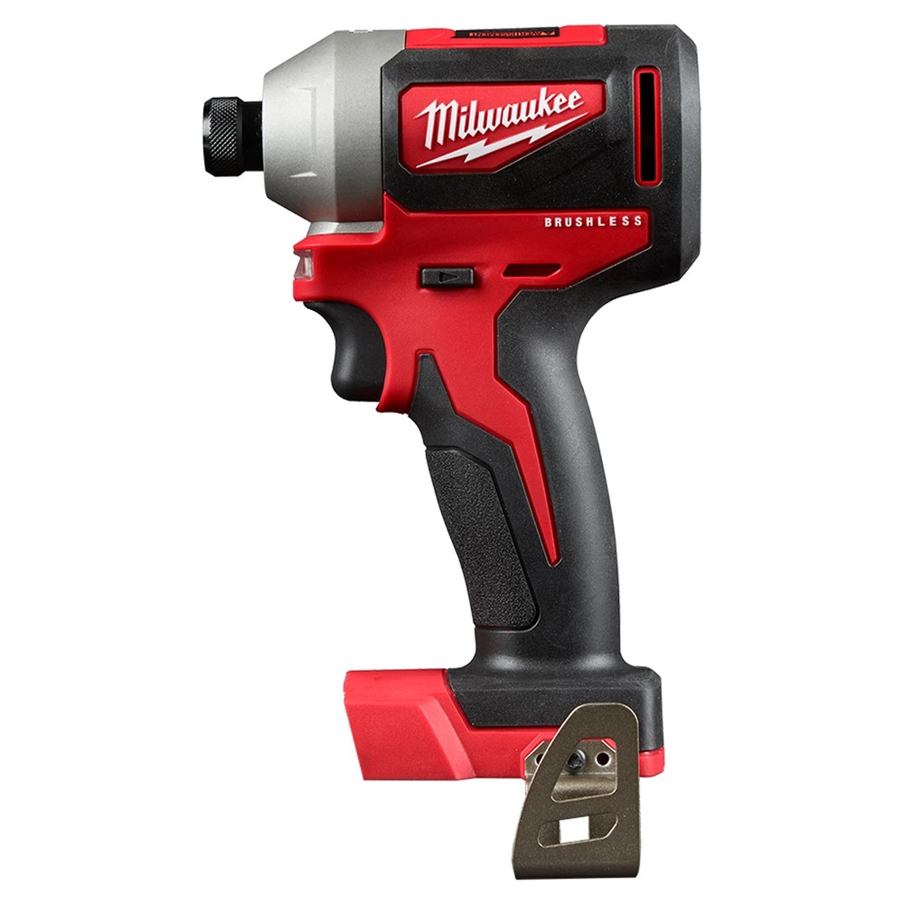 Milwaukee M18CBLID-402C 18V Cordless Brushless  Hex Impact Driver With 2 x 4.0Ah Batteries, Charger  Case