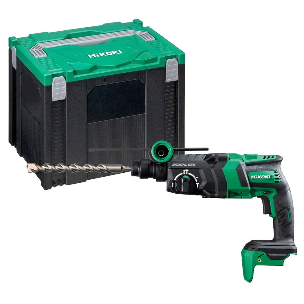 Hikoki Rotary Hammer SDS Plus Cordless 18V 26mm 3.2J Brushless Case  DH18DPCW2Z