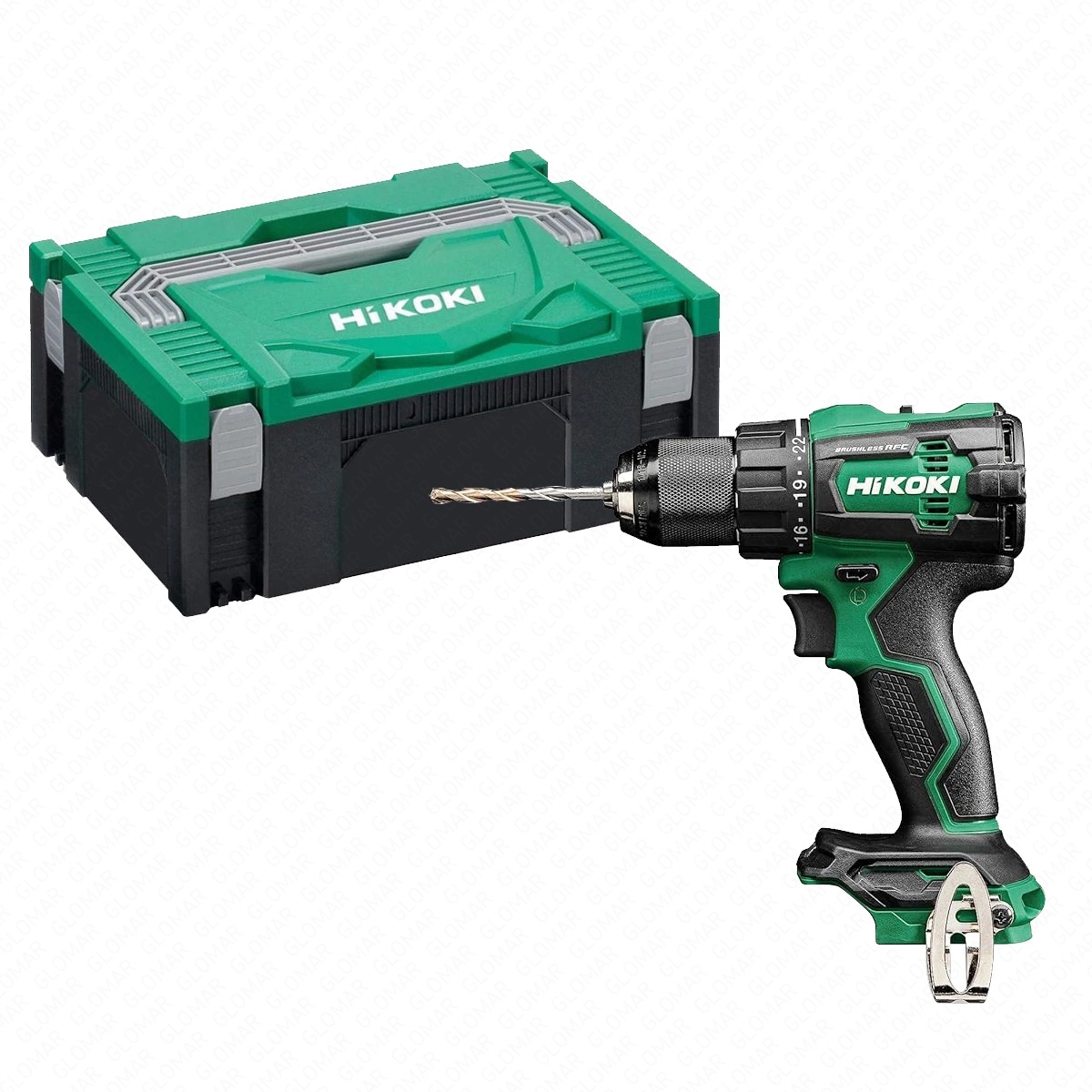 Hikoki Combi Drill Cordless 18V Brushless Keyless Chuck With Case  DV18DEW2Z