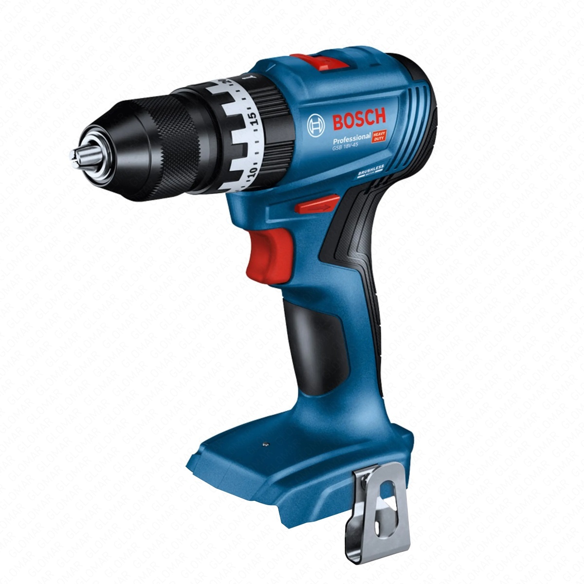 Bosch GSB 18V-45Nm Cordless Brushless Combi Drill Bare Unit - 06019K3300