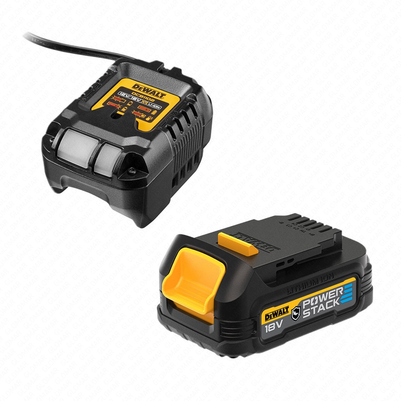 Dewalt DCF403E1T-GB 18V XR 316 4.8mm Brushless Riveter, 1x 1.7Ah Powerstack Battery, Charger, T-STAK Case