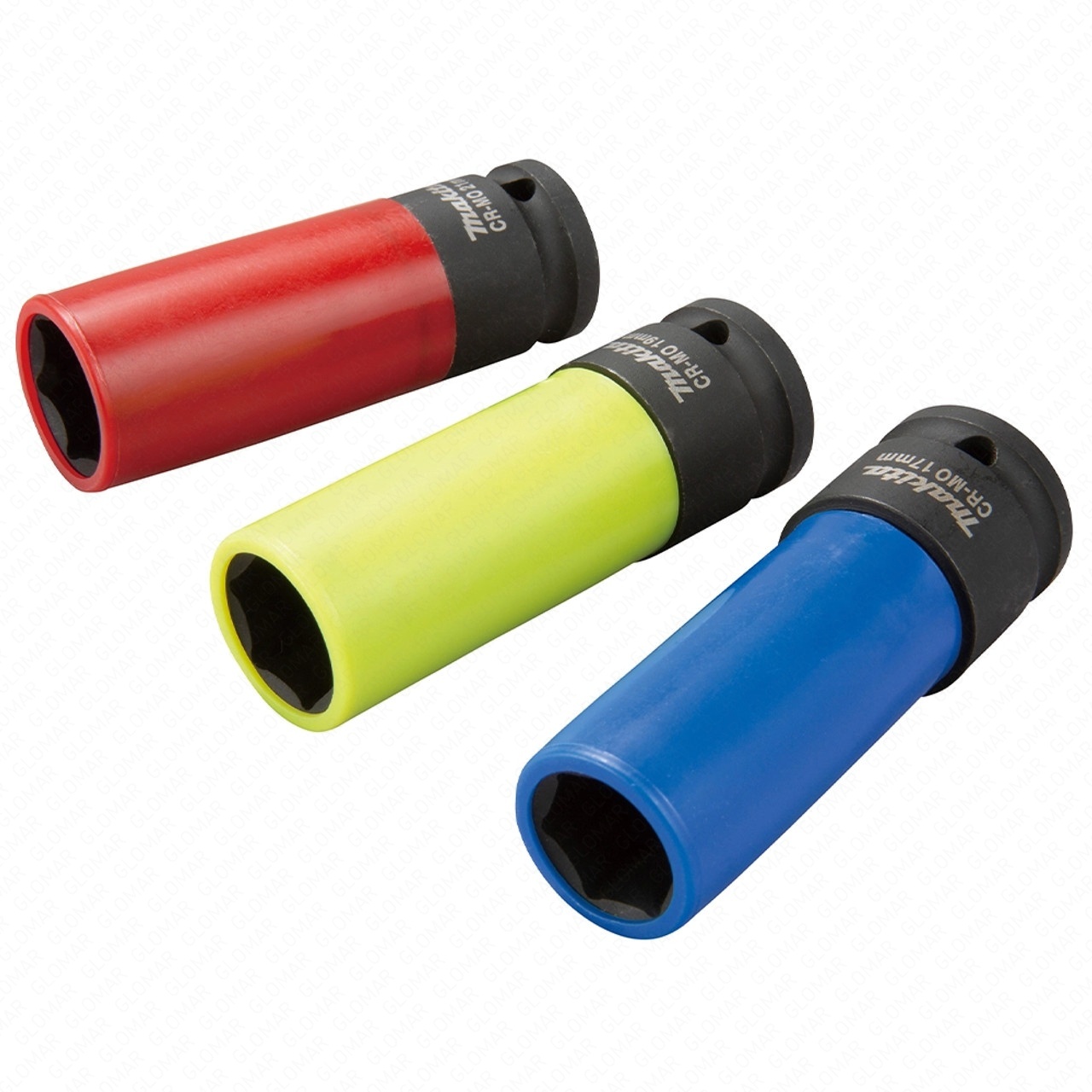 Makita E-12354 3 Piece 12 Sq. Wheel Nut Socket Set