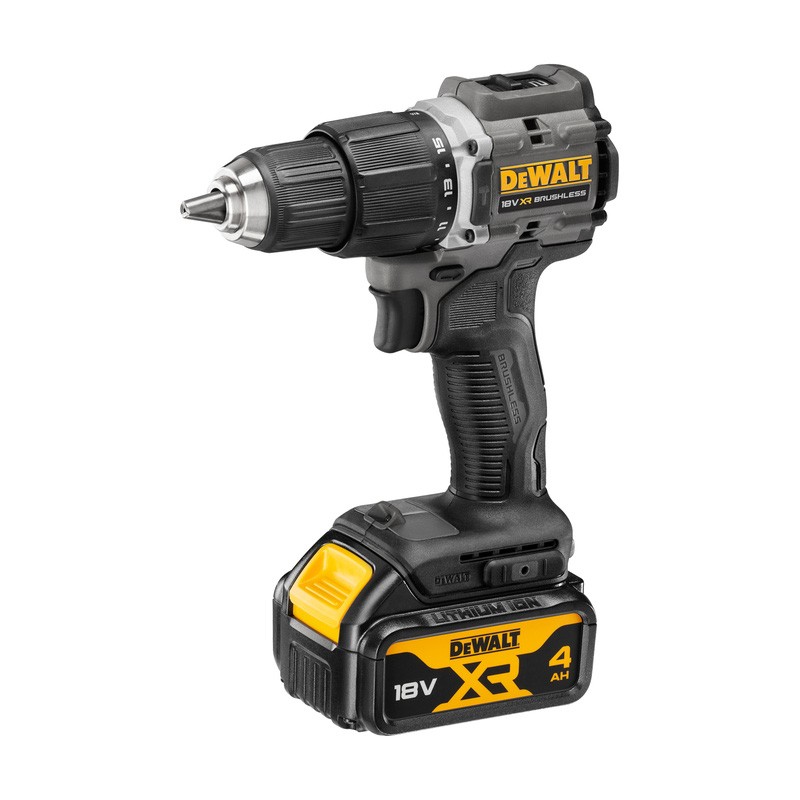 DeWalt 100 Year 18V XR Compact Brushless Combi Drill Kit 2 x 4.0Ah