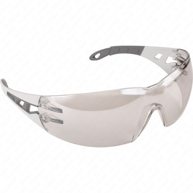 Uvex Pheos Silver Mirror Lens Safety Glasses