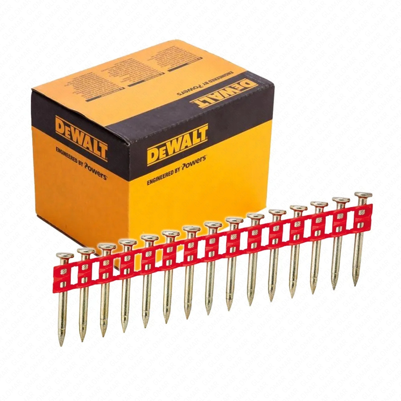 Dewalt 17mm x 3.0mm 15° Extra Hard Pins for Concrete/Steel - Pack of 1005