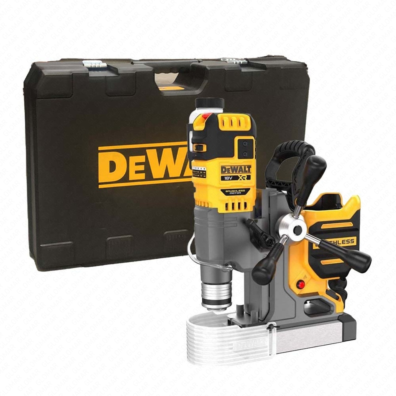 Dewalt DCD1623N 18V XR Brushless Magnetic Drill Press with Flexvolt Advantage - Body & Case