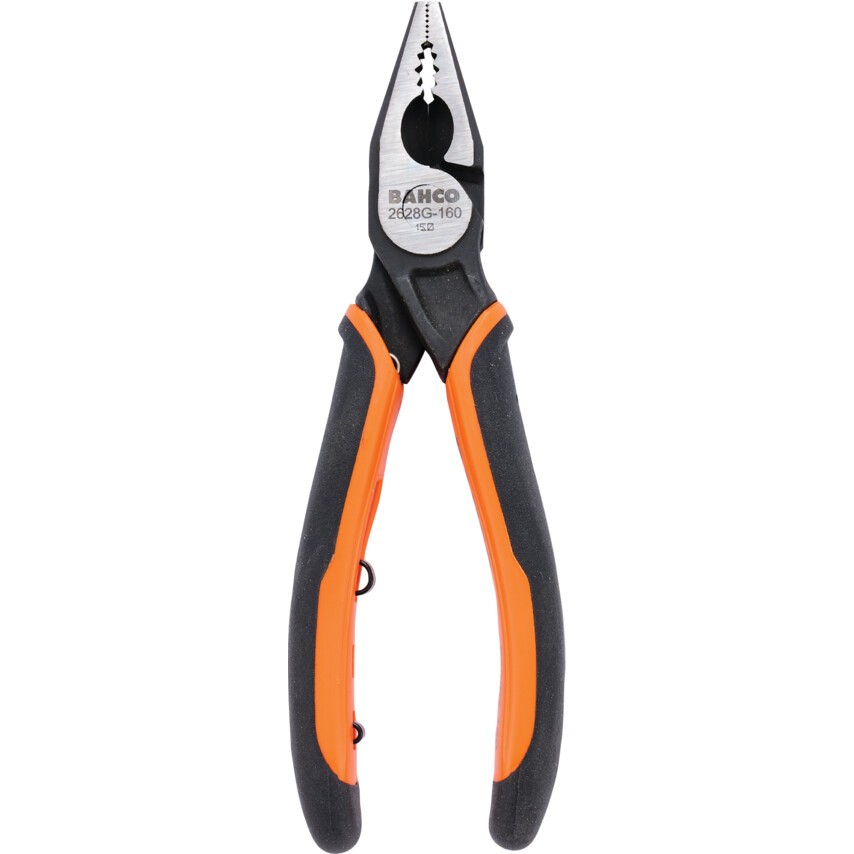 Combination Pliers, Serrated, Alloy Steel, 180mm