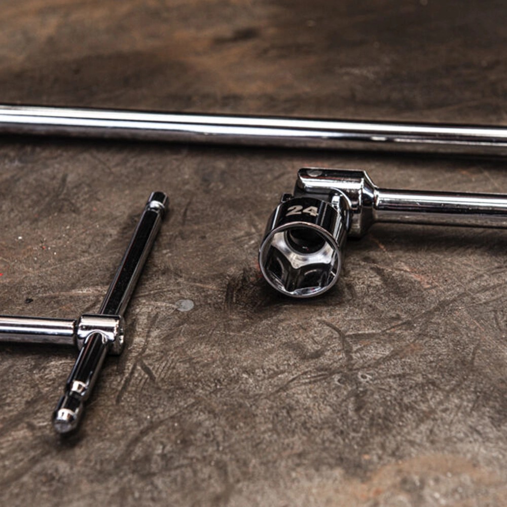 Milwaukee 7 Piece Metric T-Bar Handle Swivel Socket Set