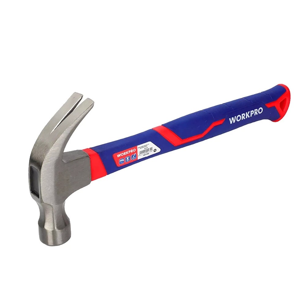 WORKPRO WP241012 20oz 0.56kg Fibreglass Claw Hammer