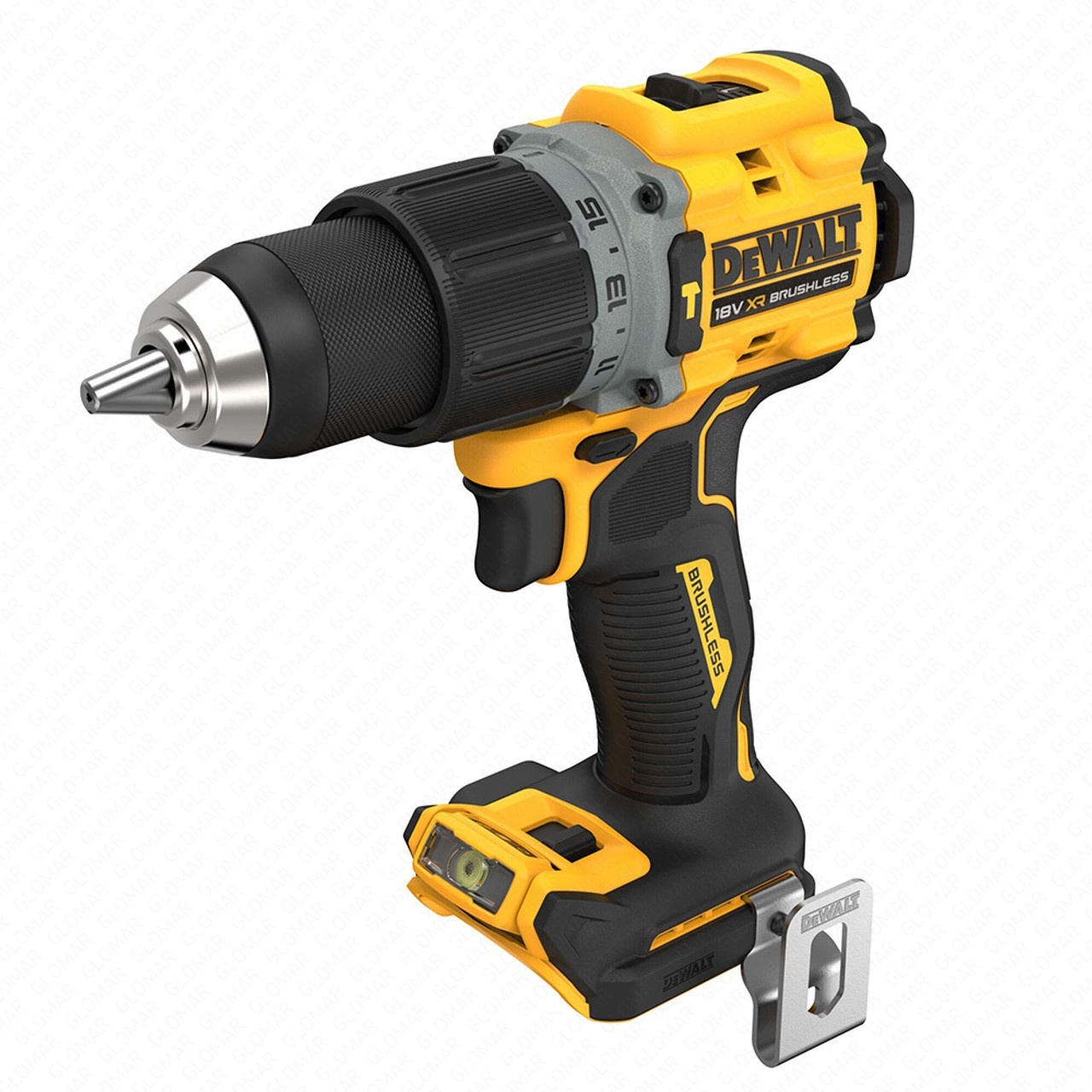 Dewalt DCD805D1 18V XR G3 Brushless Combi Drill, 1x 2.0Ah Battery, Charger  Case