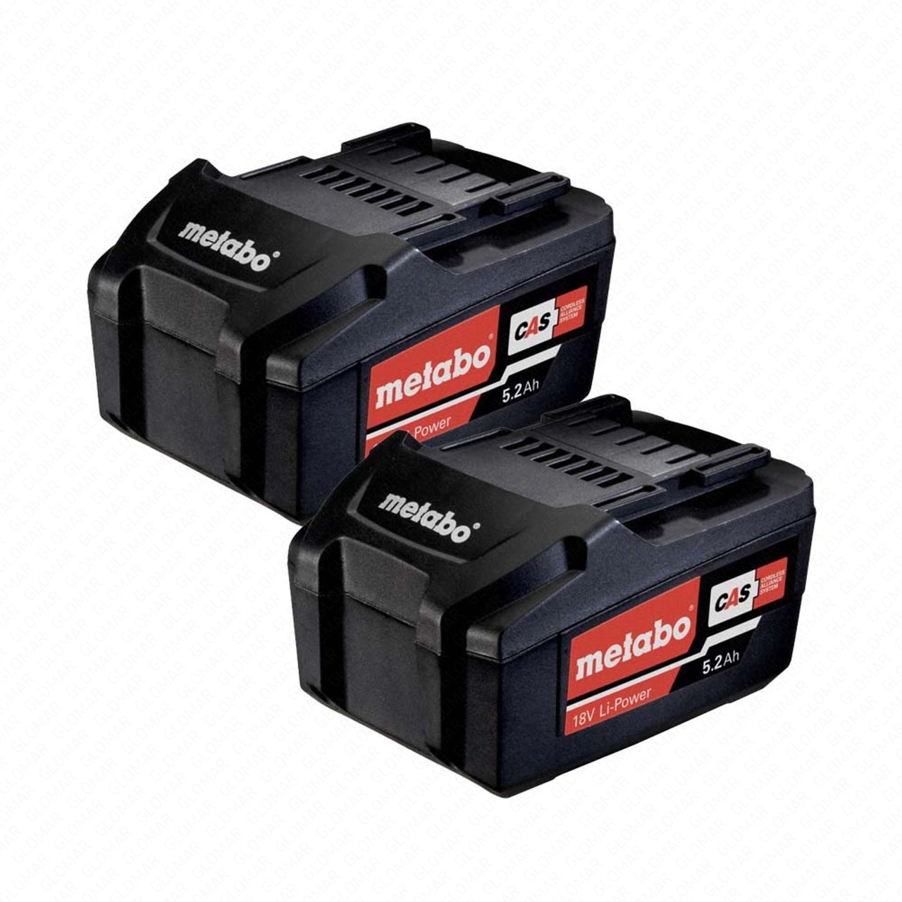 Metabo SB 18 LTX IMPULS 18V Combi Drill with 2x 5.2Ah Batteries, Charger  Case