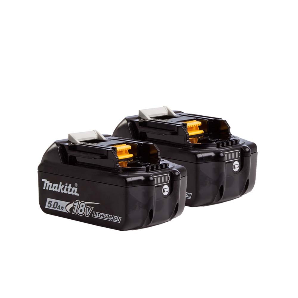 Makita DHP485TJX8 18V LXT Brushless Combi Drill, 2x 5.0Ah Batteries, Charger, MAKPAC Case  21 Piece Bit Set