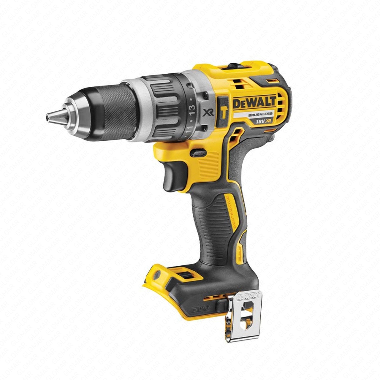 Dewalt DCD796D1 18V XR Brushless Combi Drill with 1x 2.0Ah Battery, Charger  Case