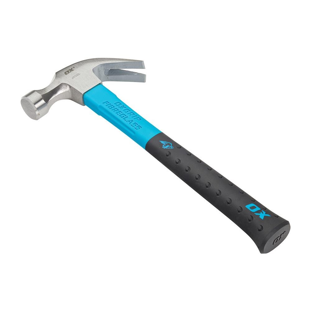 OX Pro Fibreglass Claw Hammer 16oz