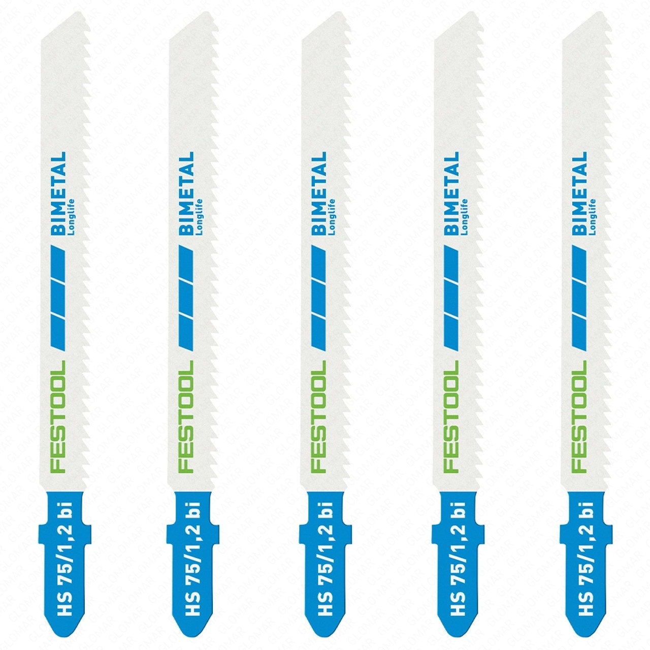 Festool Jigsaw blade HS 75/1.2 BI/5 Metal Steel/Stainless Steel
