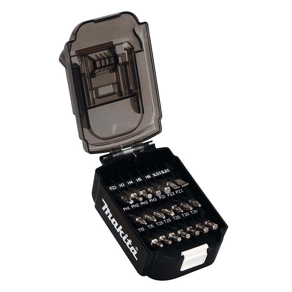 Makita DHP484TJX9 18V LXT Brushless Combi Drill with 2x 5.0Ah Batteries, Charger, MakPac Case & 21 PIece Drill Bit Set