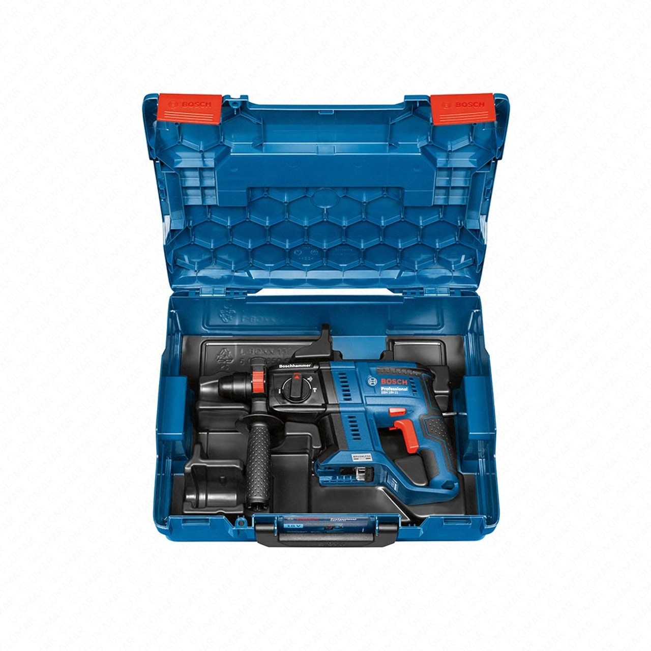 Bosch GBH 18V-21 Brushless 18V SDS+ Rotary Hammer Drill - Body with Case