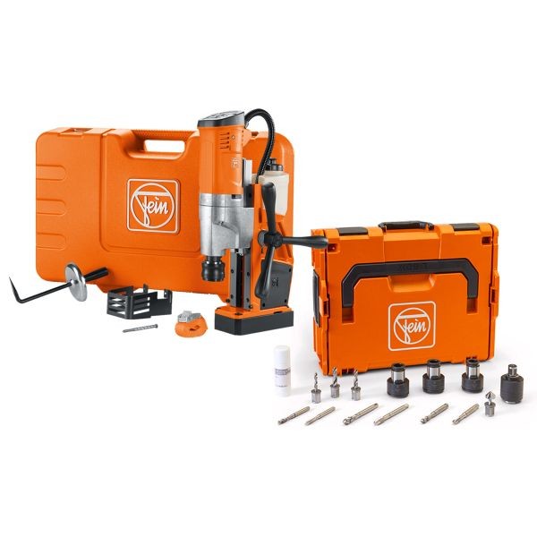 Fein 72705464000 KBU 35 QW Corded Magnetic Core Drill With Fabricator M12 Tapping Set in Case - 240V