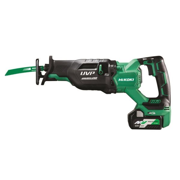 HiKOKI CR36DAJAZ Multi Volt Reciprocating Saw 36V 2 x 4.0Ah Li-ion  CR36DAJAZ