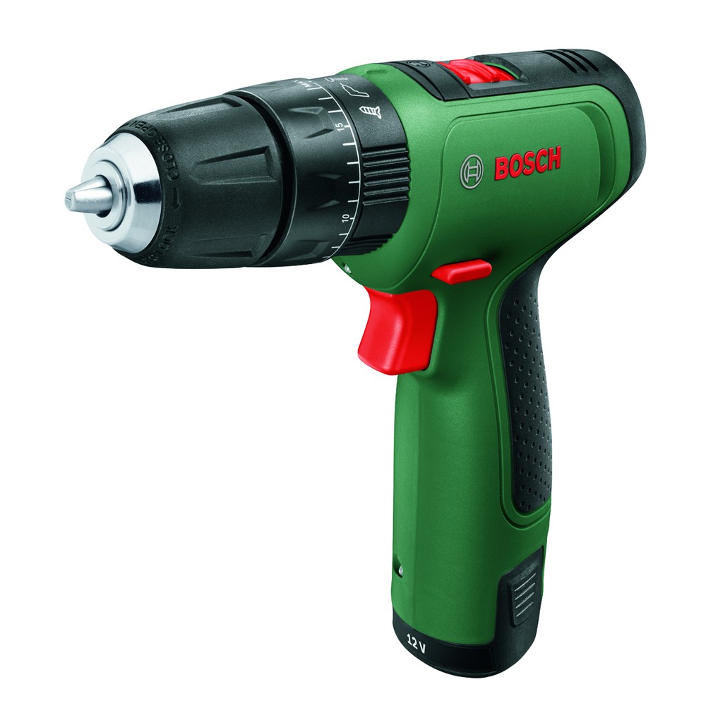 Bosch 06039D3170 12V EasyImpact 1200 Cordless Combi Drill With 1 x 1.5Ah Battery, Charger  Case