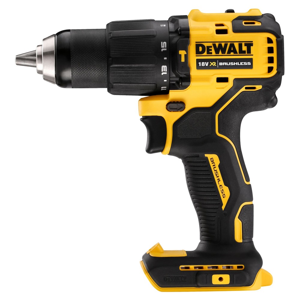 Dewalt XMS23TWINPK 18V Cordless Brushless Combi Drill  Impact Driver Twin Pack With 2 x Batteries, Charger  Case