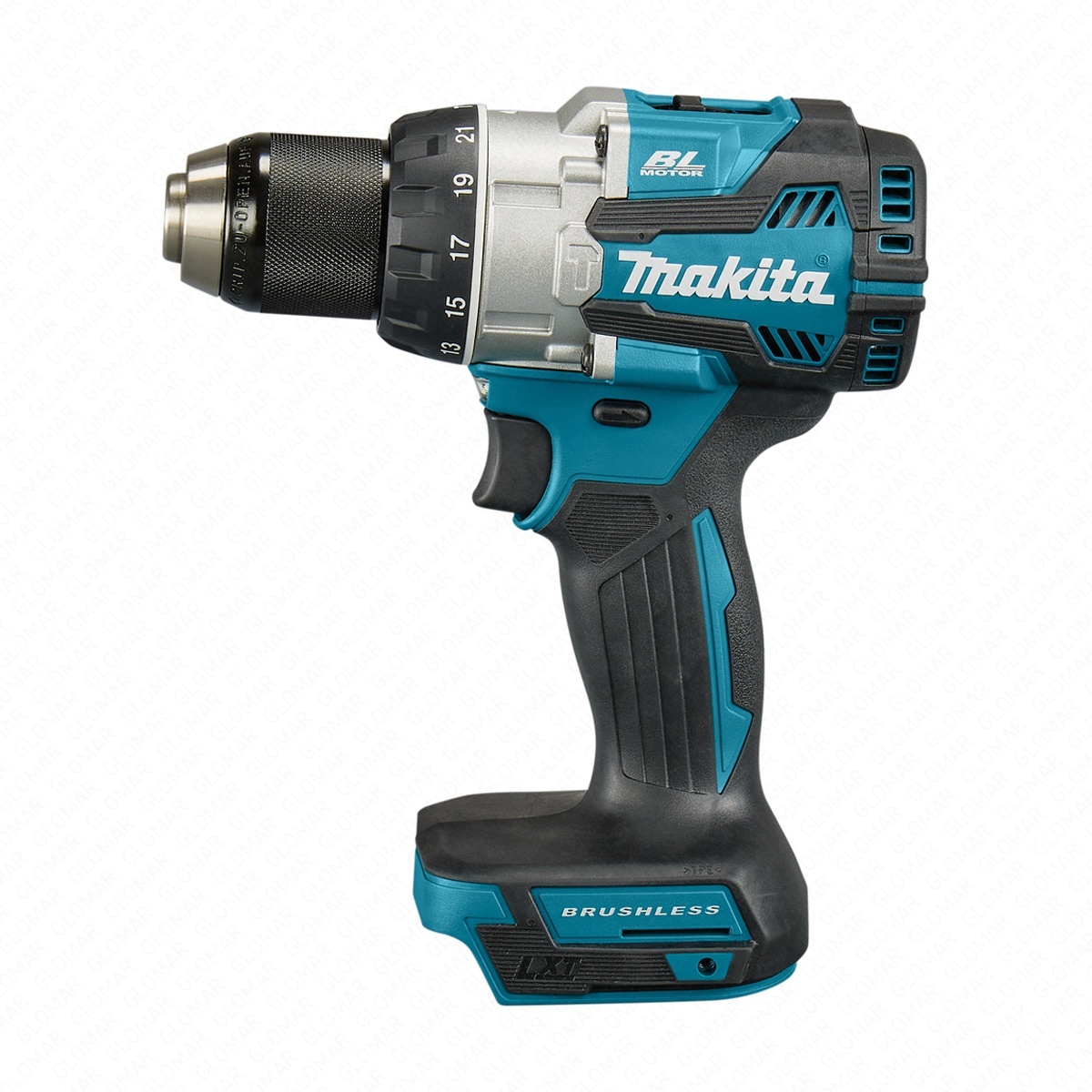 Makita DLX2507TJ 18V LXT Cordless Brushless Combi Drill  Impact Driver Twin Pack With 2 x 5.0Ah Batteries, Charger  Case