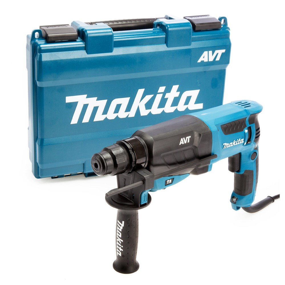 Makita Rotary Hammer HR2631F1 Corded 110V SDS Plus 3 Mode 800W ATV 26mm With Case